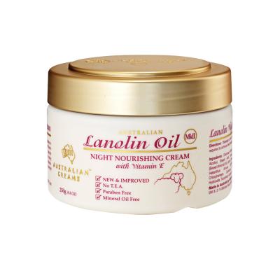 Australian Creams MkII Lanolin Oil Night Nourishing Cream with Vitamin E 250g